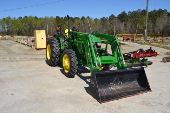2021 JOHN DEERE 5055E 4X4 TRACTOR