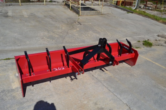8' 3 POINT BOX SCRAPPER FOR TRACTOR