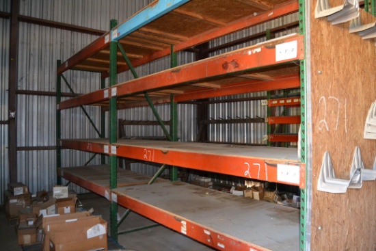 42"X20' HEAVY DUTY STEEL SHELVING