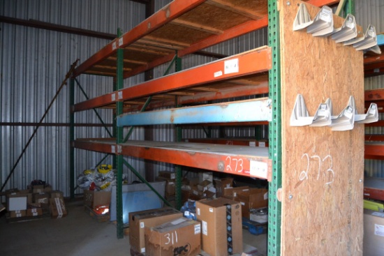 42"X20' HEAVY DUTY STEEL SHELVES