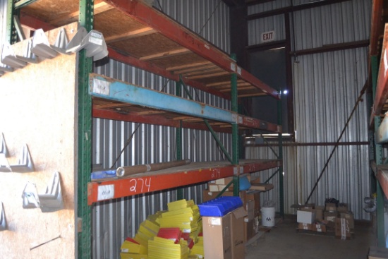 42"X20' HEAVY DUTY STEEL SHELVES