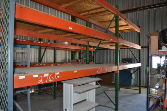42"X20' HEAVY DUTY STEEL SHELVES