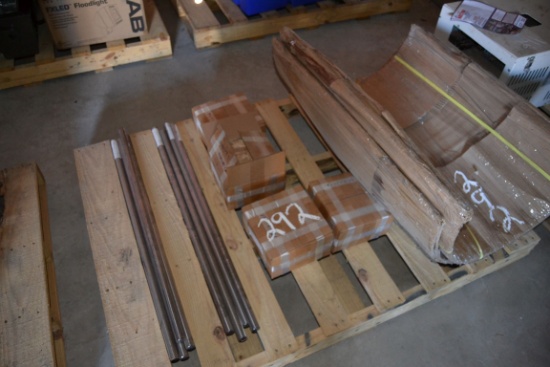 PALLET OF GRINDER PARTS