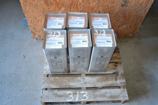 6 BOXES OF NEW WELDING RODS