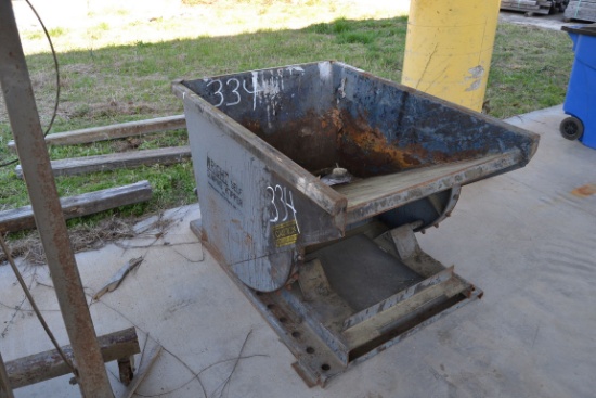 WRIGHT 3'X4' SELF DUMPING HOPPER