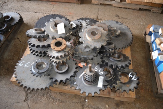PALLET  OF NEW SPROCKETS