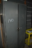 2 METAL CABINETS & CONTENT