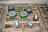 PALLET OF NEW CASTERS