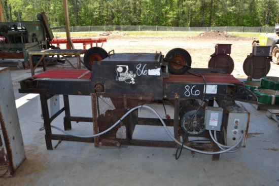 MORGAN 20" 2 SAW EDGER W/ BELT FEED W/ 15HP STARTER