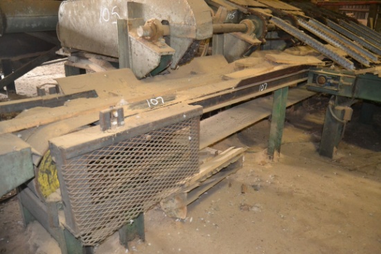 18"X20' INFEED BELT W/ DRIVE