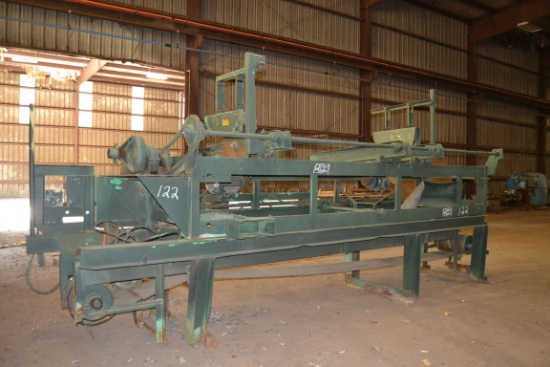 FRICK 14' DOUBLE END TRIMMER W/ 15HP MOTOR W/ BLOCK CONVEYOR