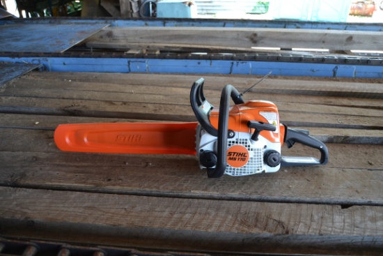 NEW STIHL MS 170 CHAINSAW FOR AUTISM