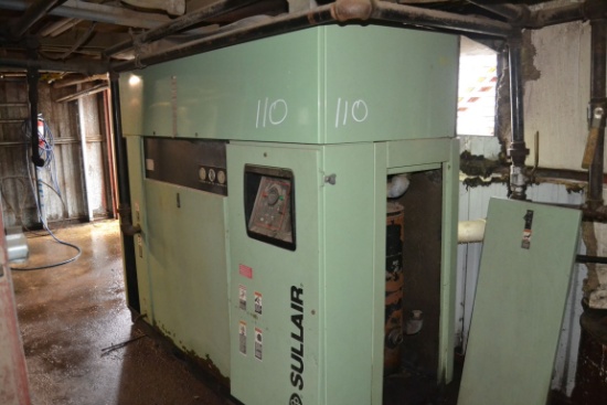 SULLAIR 75HP SCREW TYPE AIR COMPRESSOR