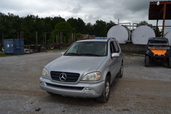 2001 MERCEDES ML350 SPORT UTILITY