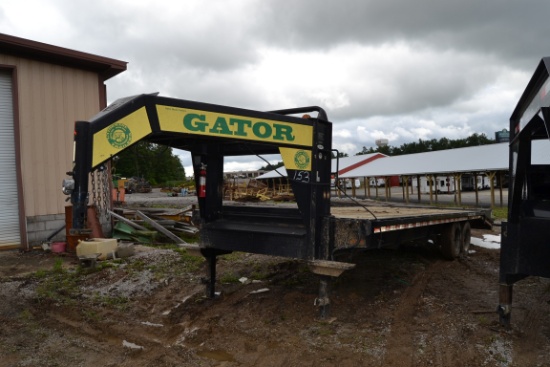 2015 GATORMADE 25' 14,000LB GOOSE NECK TRAILER
