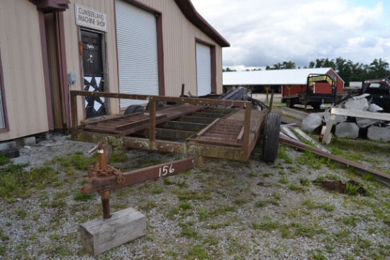 CUSTOM BUILT 14' TANDEM AXLE TRAILER