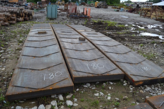 NEW SET OF 12' WIDE 30' STEEEL BRIDGES
