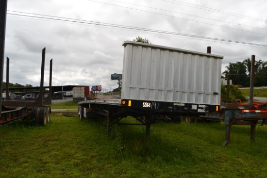 2002 FONTAINE 48' SPREAD AXLE FLATBED TRAILER