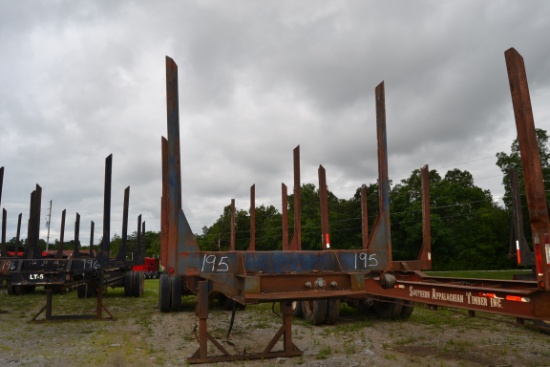1996 SUN 40' DOUBLE BUNK LOG TRAILER