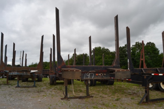2007 MAGNOLIA 40' DOUBLE BUNK LOG TRAILER