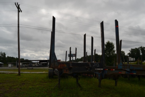 PITTS 40' DOUBLE BUNK LOG TRAILER
