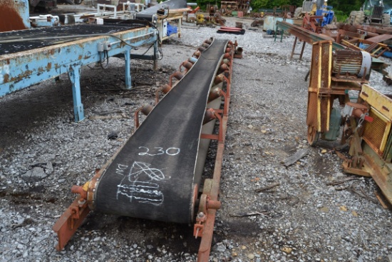 24"X20' CONCAVE BELT CONVEYOR