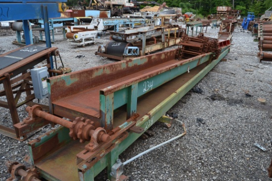 20"X55' BELT CONVEYOR TROUGH