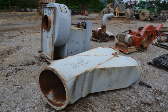 1-18" SUCTION BLOWER, 1-30" BLOWER