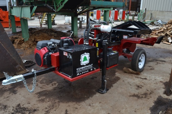 NEW TIMBERWOLF ALPHA 6 PORTABLE LOG SPLITTER