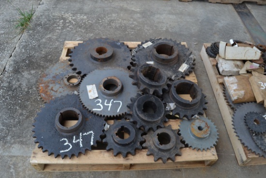 PALLET OF SPROCKETS