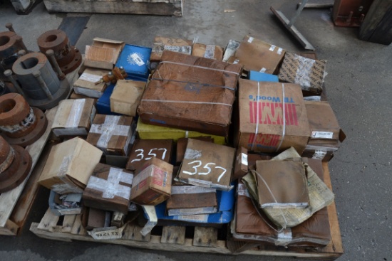 PALLET OF NEW PULLEYS