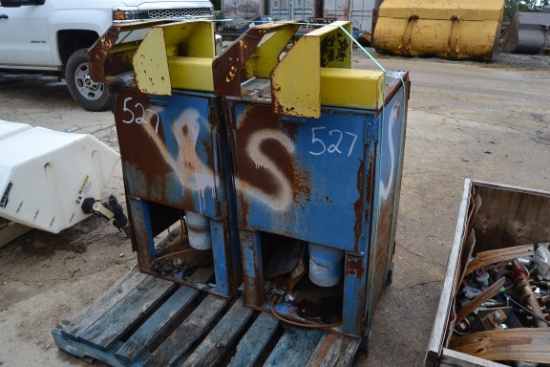 (2) AIR OPERATED POP CHOP SAW