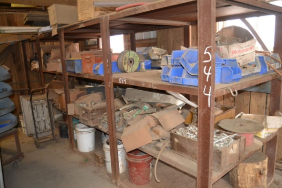 STEEL SHELF & CONTENT