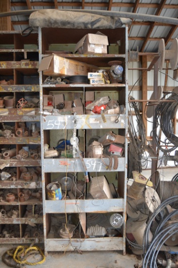 STEEL SHELF & VALVES FITTINGS