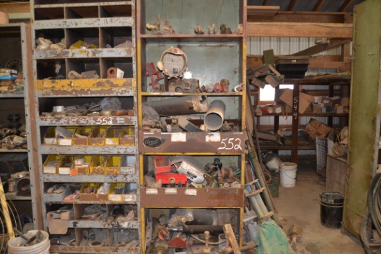 (2) STEEL SHELVES