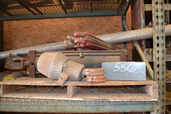 PALLET OF CYLINDERS & ELECTRICAL