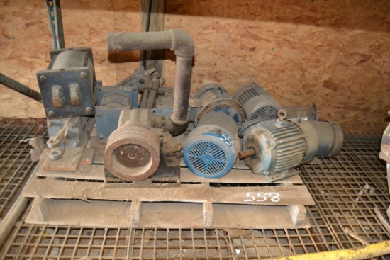 PALLET OF ELECTRICAL MOTORS & PUMPS