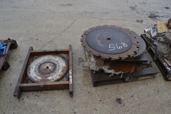 (2) PALLET OF SAWS