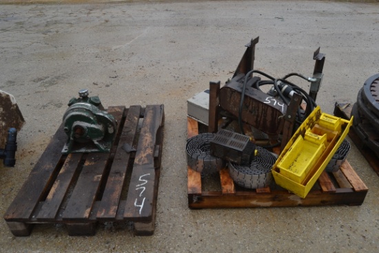 (2) PALLET OF PARTS
