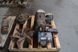 PALLET OF GEAR DRIVES & MOTORS