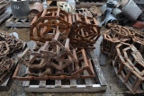 PALLET OF LADDER BACK CHAIN