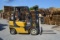 YALE MODEL GLP050 FORKLIFT W/ 3 STAGE MAST W/ SIDE SHIFT W/ PROPANE GAS ENGINE SN#B875V05647J  20,31