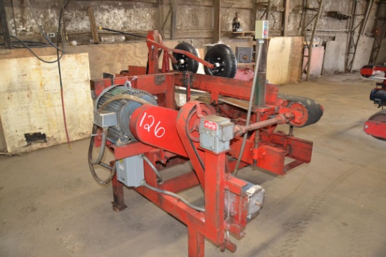 SMITH SINGLE HEAD BAND RESAW W/ 15 HP MOTOR