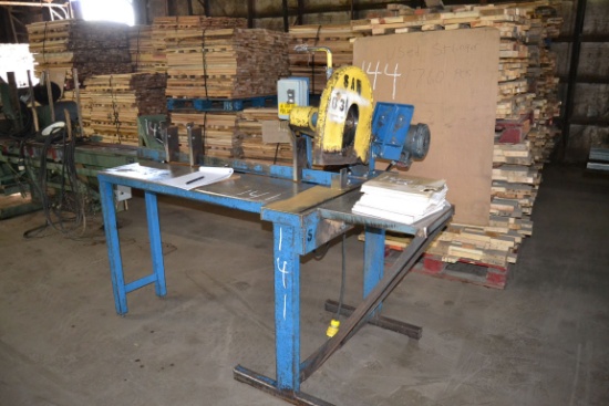 MANUAL CHOP SAW W/ 3HP MOTOR