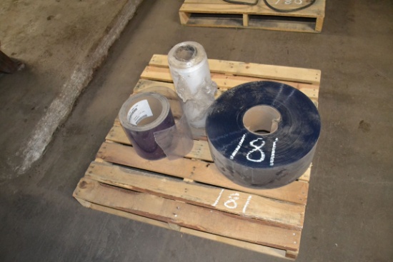 PALLET OF NEW PLASTIC SKIRTING