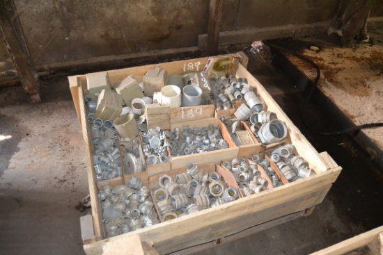 PALLET OF CONDUCT FITTINGS