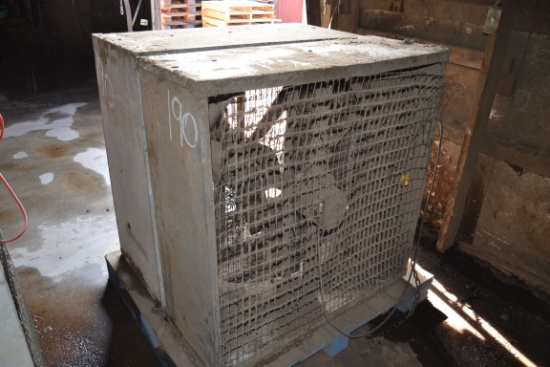 (2) 40" SHOP FANS
