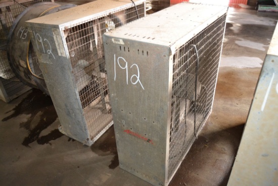 (2) 40" SHOP FANS