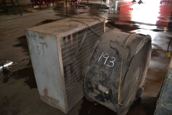 (2) 40" SHOP FANS