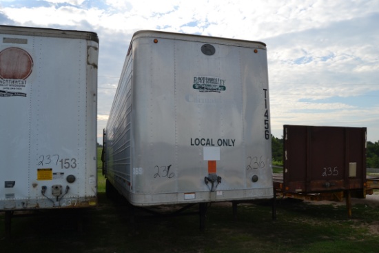 1994 GREAT DANE 53' BOX TRAILER W/ SLIDING TANDEM SN#1GRAA0620RB159408